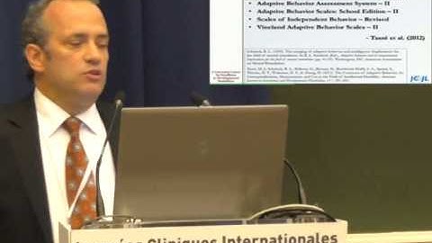 JCIJL 2014 - Assessing adaptative behavior for the purpose of diagnosing intellectual disability.