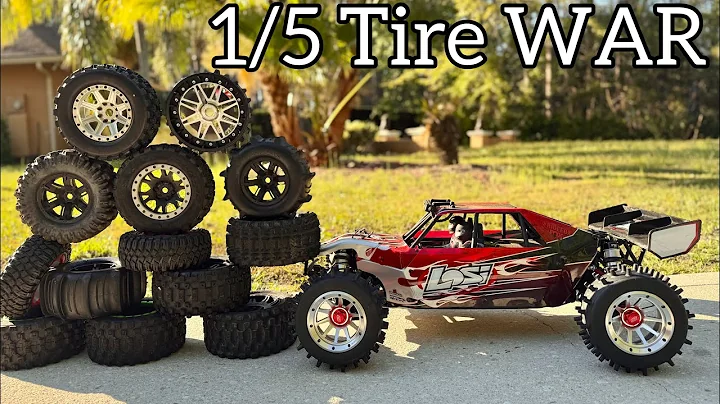 Ultimate 1/5 Scale RC Tire Comparison! Akill Racing vs Proline MX43 + More!