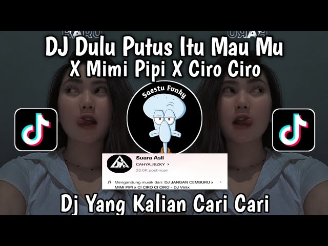 DJ DULU ITU PUTUS MAUMU X MIMI PIPI X CIRO CIRO SOUND CAHYA RIZKI VIRAL TIKTOK 2023 !! class=