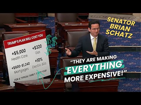 Schatz: Trump Tax Plan Would Raise Costs, Cut Health Care For Millions To Benefit Ultra-Wealthy