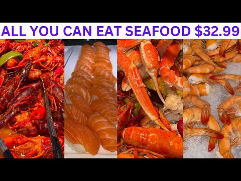 Umi Sushi & Seafood AYCE Buffet: LOBSTER, DUNGENESS & SNOW CRAB, SHRIMP, SUSHI, CLAMS, +160 ITEMS