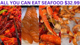 Umi Sushi & Seafood AYCE Buffet: LOBSTER, DUNGENESS & SNOW CRAB, SHRIMP, SUSHI, CLAMS, +160 ITEMS