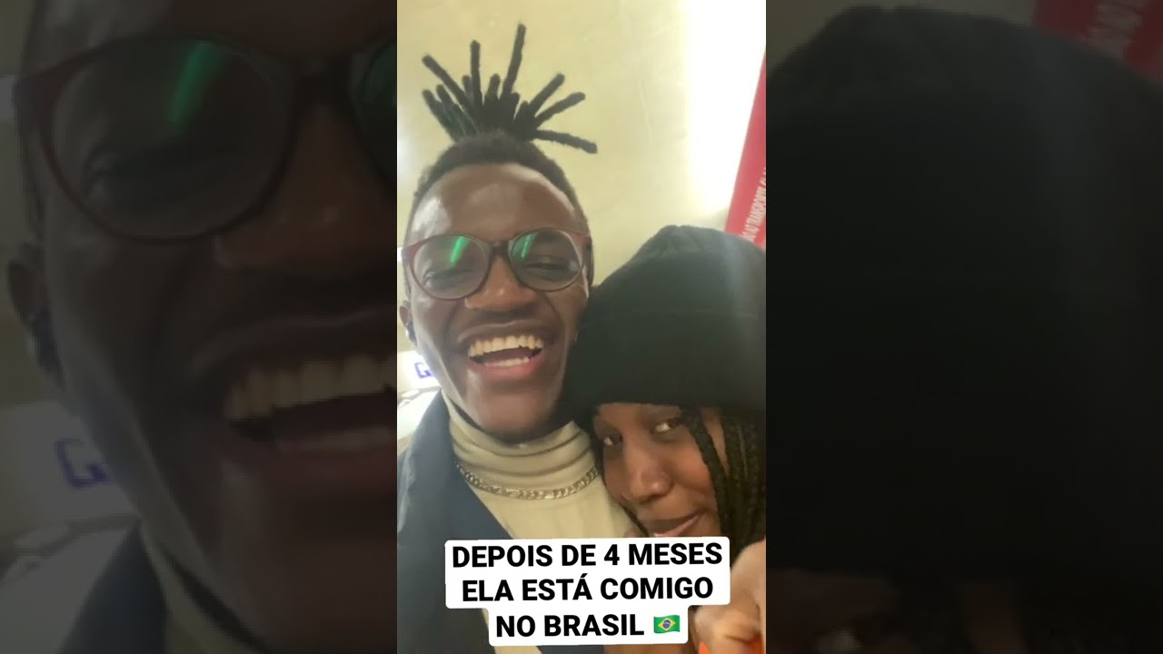 MINHA NAMORADA CHEGOU NO BRASIL🇧🇷