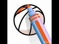 Level #7How to draw basketball 🏀 🏀