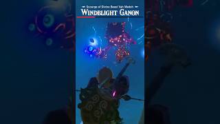 Windblight Ganon Master Mode #shorts #highlights #breathofthewild #botw #ganon #mastermode #howto