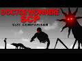 How BIG is THE BOILED ONE | SCP VS Doctor Nowhere Size Comparison (60+ monster) | True Scale
