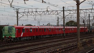 #東京メトロ丸の内線甲種輸送EF65-2092号機＋2000系2150F車内から見た。 2023.9.2