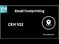 Ethical Hacking - Email footprinting