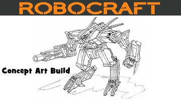 Robocraft! - Concept Art Build