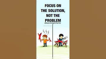 Focus on the solution, not the problem ~ motivation #shorts