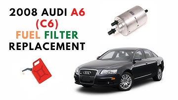 How To | Replace Fuel Filter 2005-2011 Audi A4/A6 (C6) | DIY