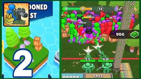 Ammo Fever: Tower Gun Defense. Abandoned forest area. ( Level 1-16)