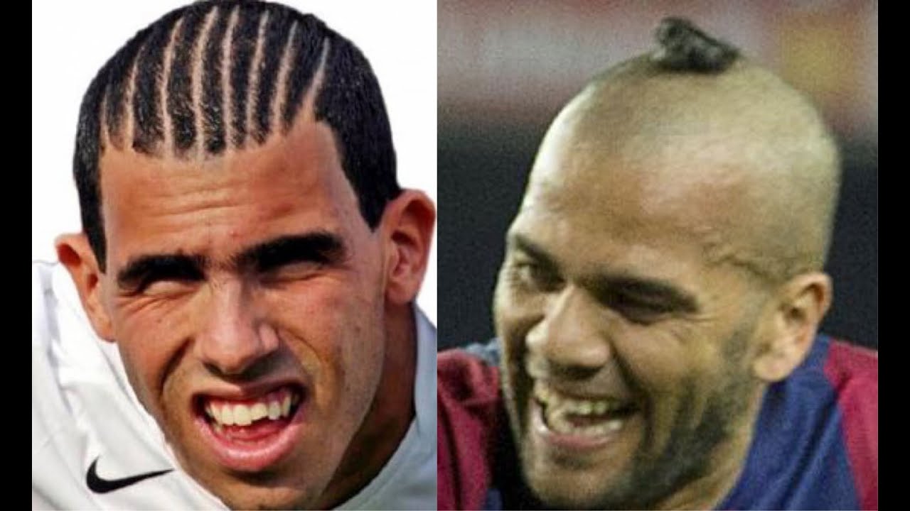 Top 10 Footballers Hairstyles  Fade Haircut