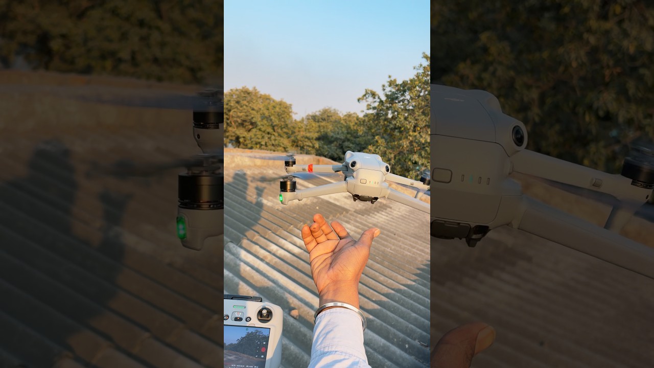 Dji Air 3s flying drone video 