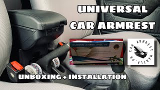 Universal Car Armrest | Unboxing + Installation