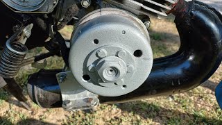 Babamın mobylettesini elektronik ateşleme sistemine çevirdim Motobecane electronic ignition