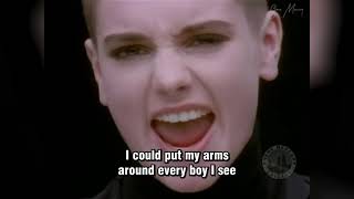 Sinead O'Connor - Nothing Compares 2U FULL HD (with lyrics) 1990 Music Video