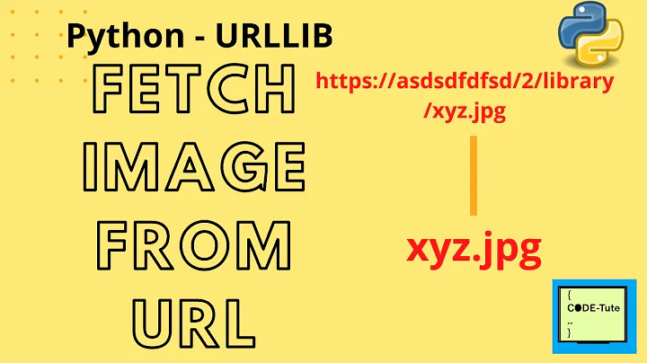 Read image from URL | URLLIB in python