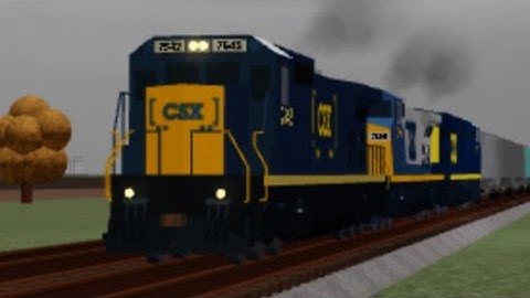 CSX Grain Train in Ro-Scale A&G (2013)