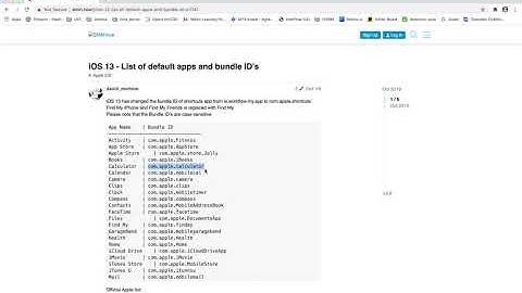 How to get Bundle ID capabilities of ios native app