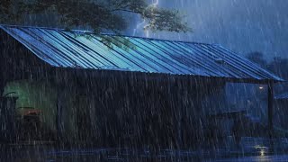 El sonido de la lluvia intensa y los truenos en el techo viejo - Sonidos para dormir, estudiar by Sonido De La Lluvia 797 views 3 weeks ago 10 hours, 2 minutes