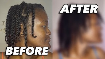 DEFINED TWO STRAND TWIST OUT | EASY AND SIMPLE NATURAL HAIRSTYLE