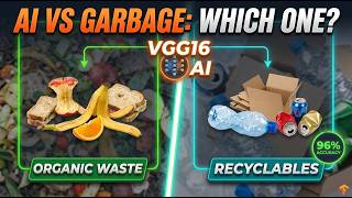 Organic vs Recyclable Waste Classification model using VGG16 Transfer Learning