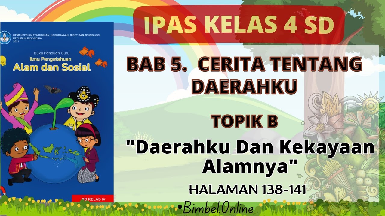 Topik B Daerahku Dan Kekayaan Alamnya IPAS Bab 5 Kelas 4 Hal Topik b daerahku dan kekayaan alamnya ipas bab 5 kelas 4 hal
