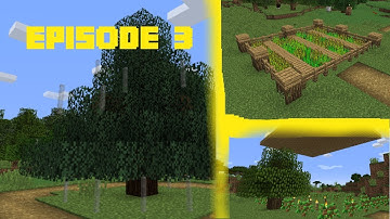 EP.3 Village EXPANSIONS and PLANNING (MINECRAFT SURVIVAL SINGLE PLAYER LET