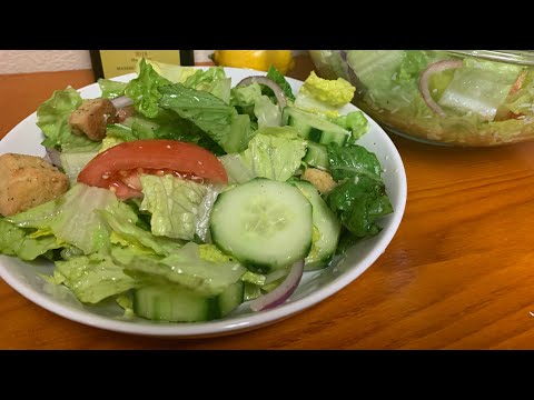 Video: Ensalada De Verano Con Aderezo De Limón