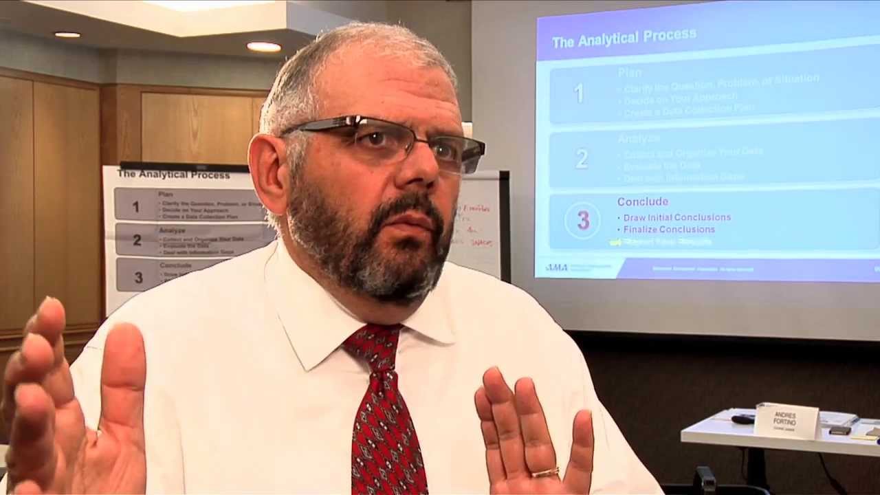 improve your analytical skills making information work for you seminar 2162 tell me about your analytical skills