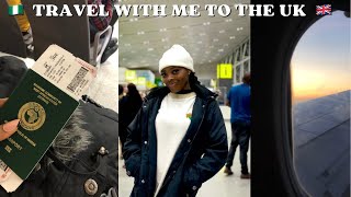 REUNITING WITH THE LOVE OF MY LIFE | TRAVEL DAY VLOG| RELOCATING FROM NIGRERIA TO THE UK