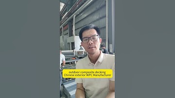outdoor composite decking Chinese exterior WPC Manufacturer #outdoorcompositedecking