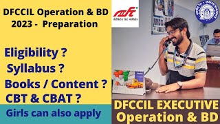 DFCCIL 2023 Operations & BD Preparation | Notes | Strategy | Books Cutoffs