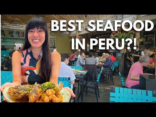 MIND-BLOWING Peruvian Seafood in Lima | Eating at Peru's Best Restaurant class=