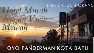 #ReviewHotel View Terindah OYO Bukit Panderman Batu Malang
