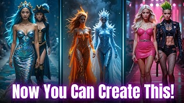 How They Made Viral AI Fashion Runway Videos (And Got Paid!)