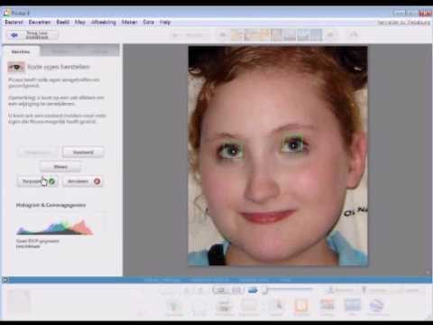 picasa: rode ogen verwijderen - youtube