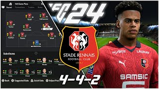 Replicate Julien Stéphan's 4-4-2 Stade Rennais F.C. Tactics | EA FC 24