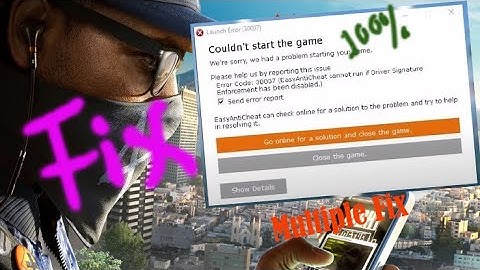 Watch Dogs 2 Couldn