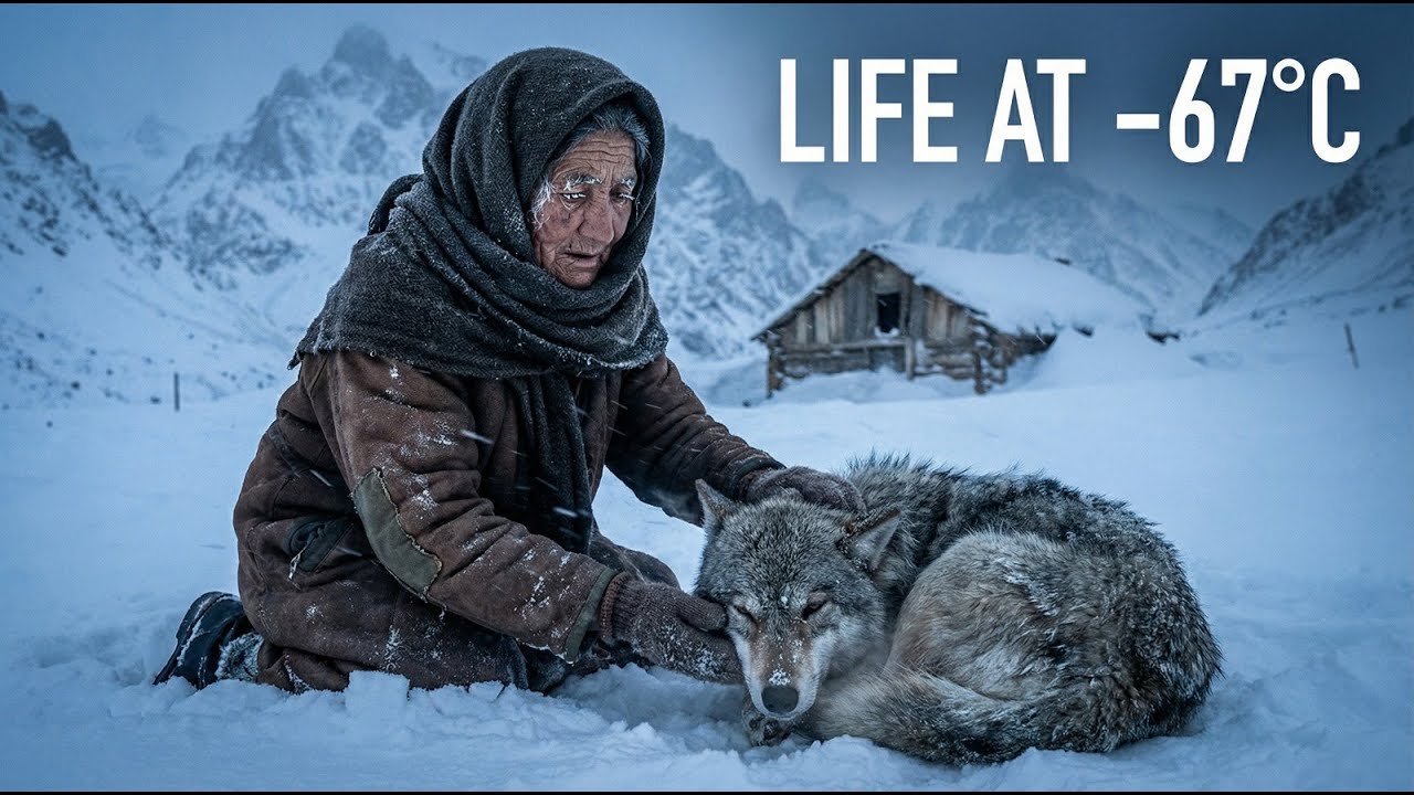 Surviving Colddest Mountains Of Afganistan |90 Years Old Lady Rescue A Fox