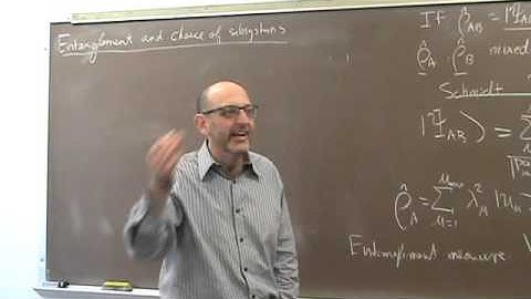 Lec 10   Entanglement and different degrees of freedom   Phys 581 Fall 