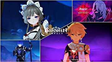 Genshin impact Full Main Story Cutscenes In Nod krai Fight - Version 6.0
