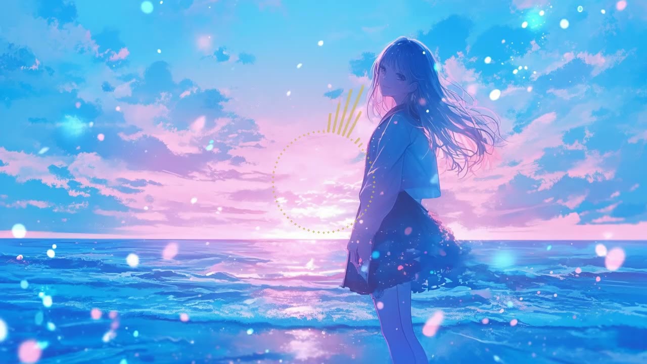 Fog Between Breaths | Ambient Ocean Waves with Dreamy Reverb for Relaxation and Sleep