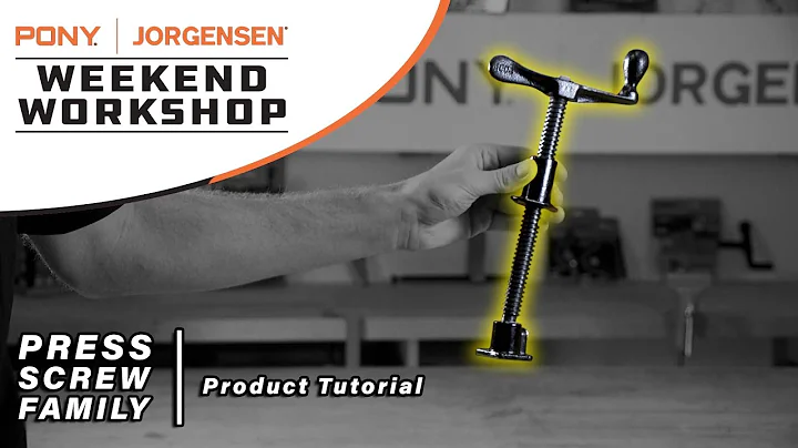 Weekend Workshop  |  Pony Jorgensen's Press Screw Family