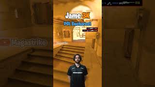 Jame 3K on Mirage | vs The MongolZ Quarterfinals (PGL Bucharest) #pglbucharest #jametime #awp