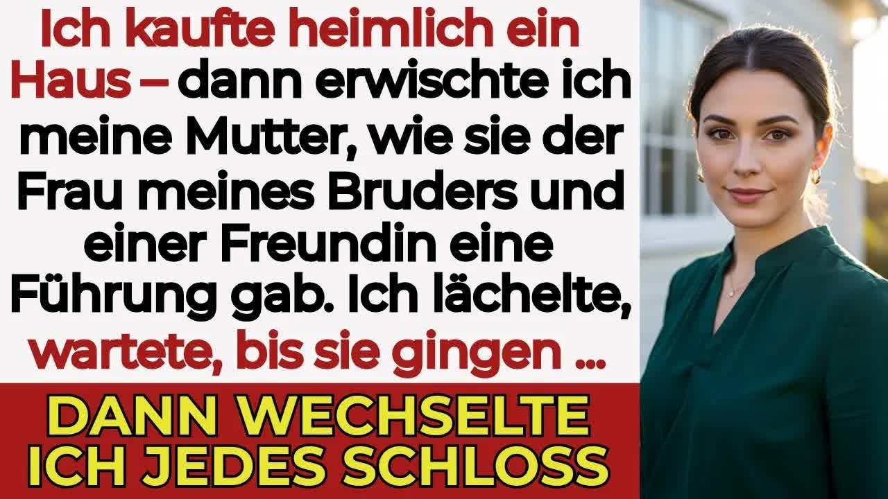 Meine Familie wusste nichts vom Haus — bis ich meine Mutter mit meiner Schwägerin erwischte…