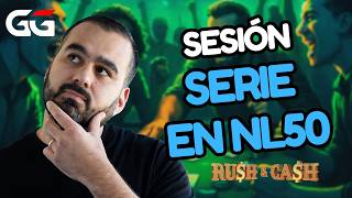 Jugando NL50 Rush &amp; Cash en GGPOKER | Estrategia paso a paso x Fabian Pichara