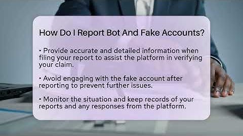 How Do I Report Bot And Fake Accounts? - Everyday-Networking