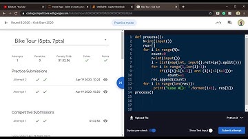 Kick Start Google(2020 )  Round B solutions (1,2)